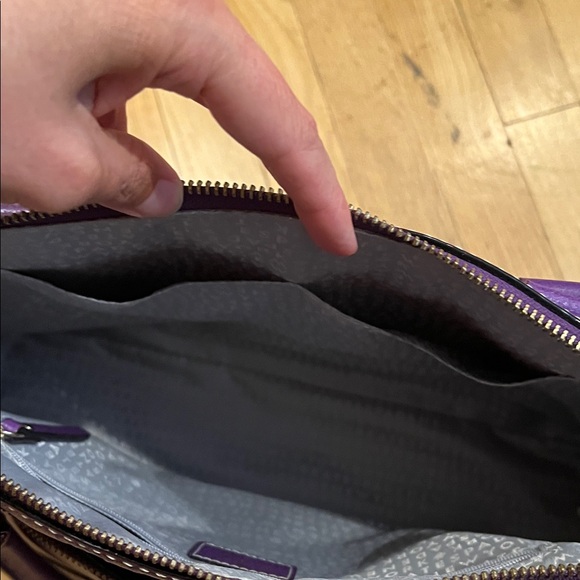 Kate Spade Wellesley Rachelle Purple Handbag - Picture 10 of 13